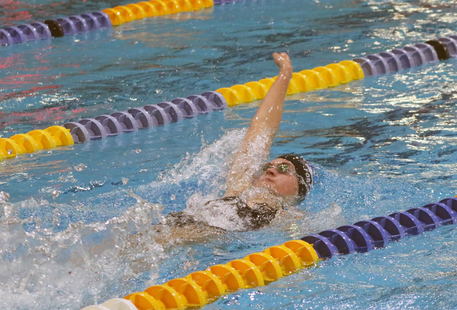 Rice Lake girls swimming vs. Ladysmith 10-29-20